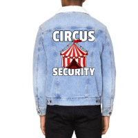 Circus Staff Security Gift Ringmaster Clown Pullover Hoodie Unisex Sherpa-lined Denim Jacket | Artistshot