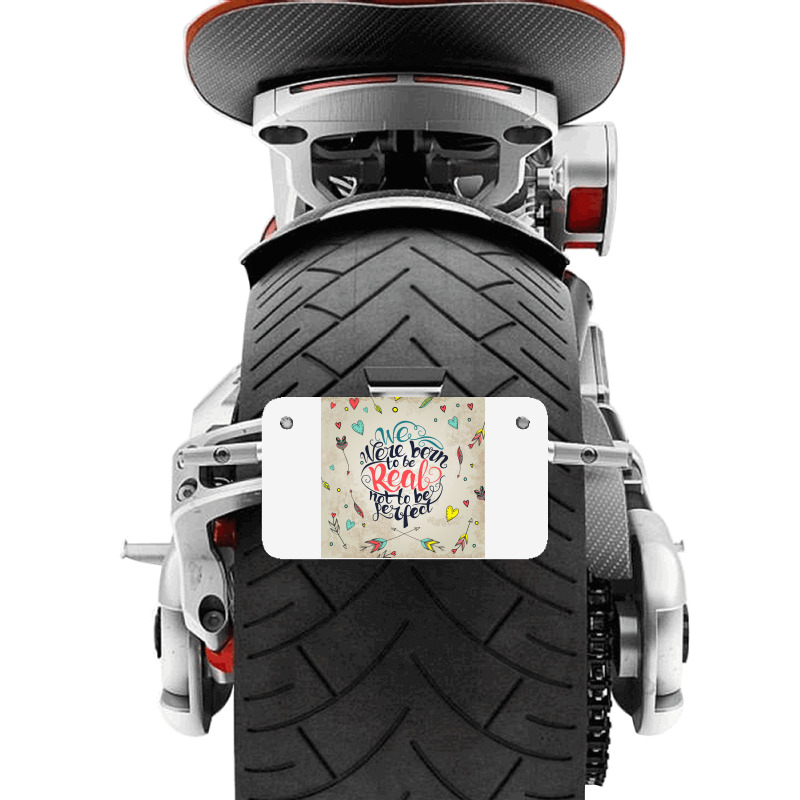 Quote Motorcycle License Plate | Artistshot