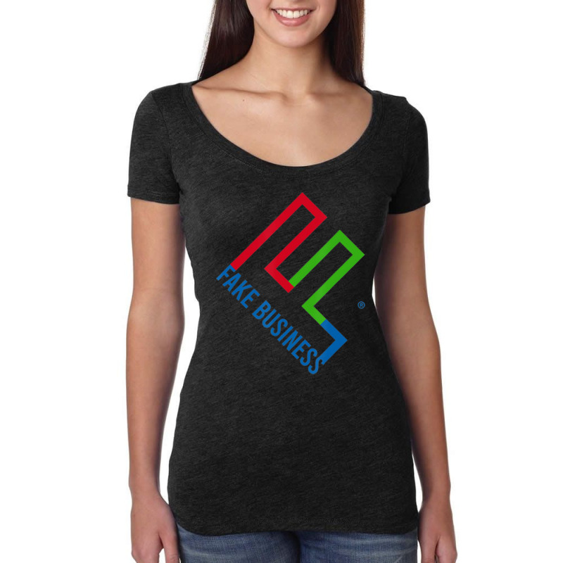 Fake Business Merch Tim Dillon Women's Triblend Scoop T-shirt by rastyrocl | Artistshot