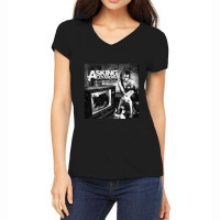 Asking Alexandria Reckless Relentless Women's V-neck T-shirt | Artistshot