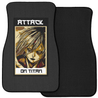 Female Titan-czuun Front Car Mat | Artistshot