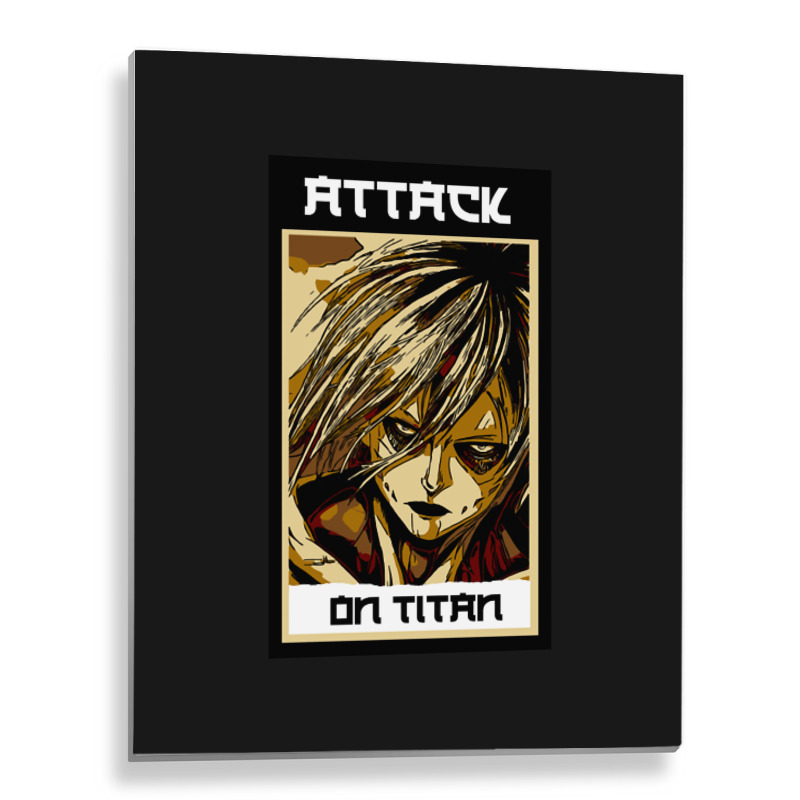 Female Titan-czuun Metal Print Vertical | Artistshot