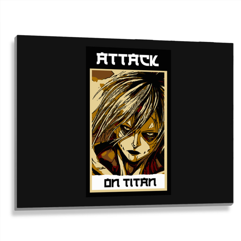 Female Titan-czuun Metal Print Horizontal | Artistshot