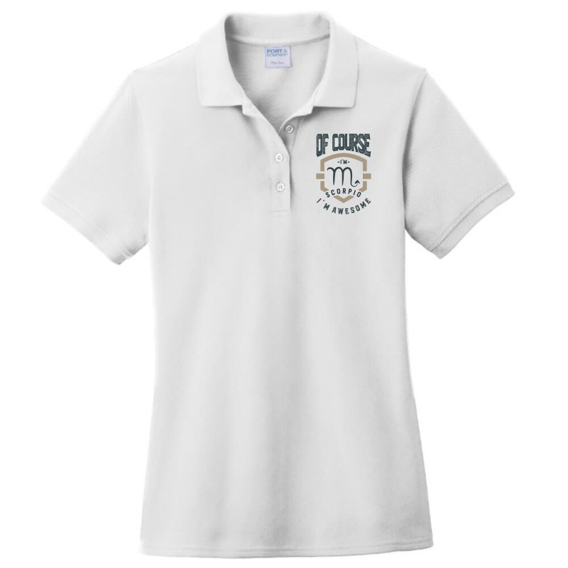 Scorpio Ladies Polo Shirt by Ale Ceconello | Artistshot