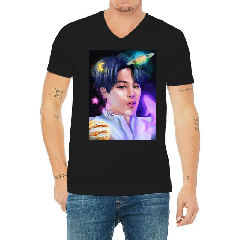 My Universe Jimin V-neck Tee | Artistshot