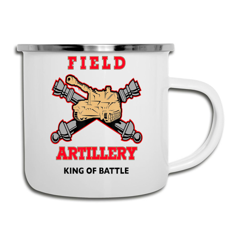 Field Artillery King Of Battle Camper Cup | Artistshot