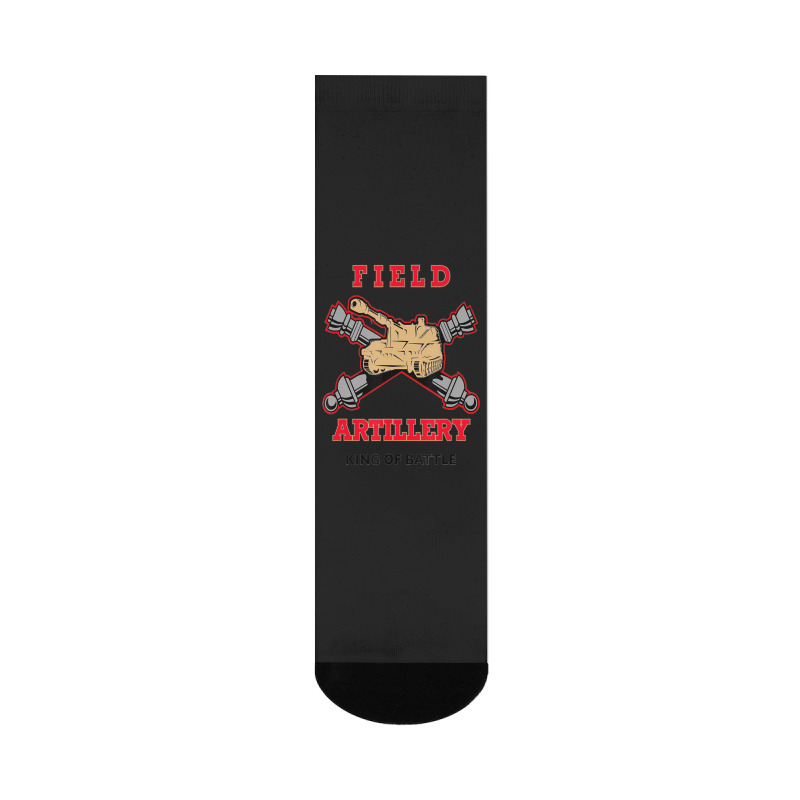 Field Artillery King Of Battle Crew Socks | Artistshot