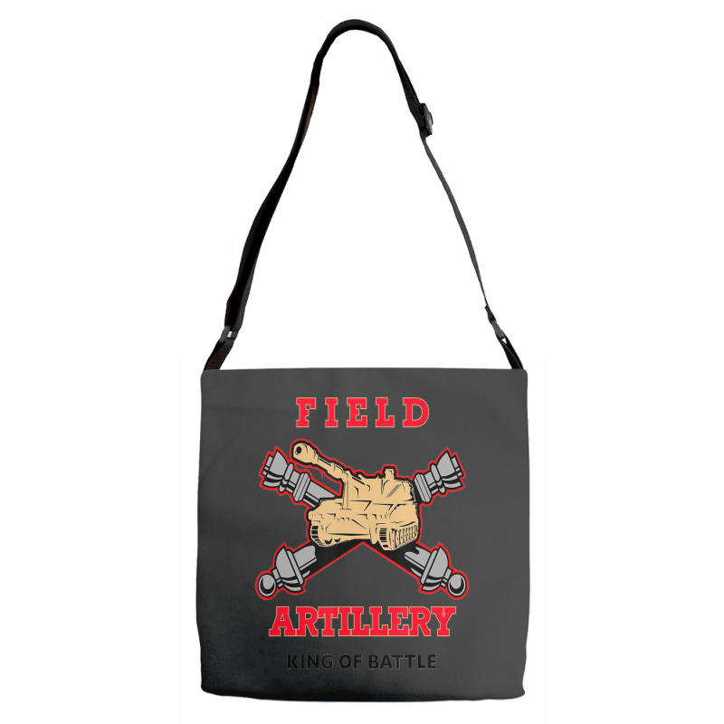 Field Artillery King Of Battle Adjustable Strap Totes | Artistshot