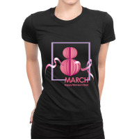 International Women's Day -  Womens T-shirt, Elegant Cards Ladies Fitted T-shirt | Artistshot