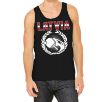 Latvia Table Tennis Lovers Latvian Ping Pong Team Supporter Premium T Tank Top | Artistshot