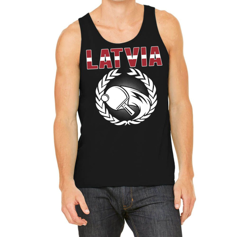 Latvia Table Tennis Lovers Latvian Ping Pong Team Supporter Premium T Tank Top by alicakarste3vs | Artistshot