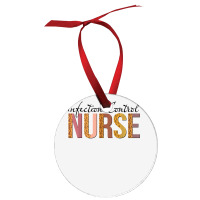 Leopard Infection Control Nurse Print For Nursing Student T Shirt Ornament | Artistshot