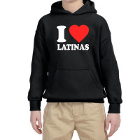 I Love Latinas Youth Hoodie | Artistshot