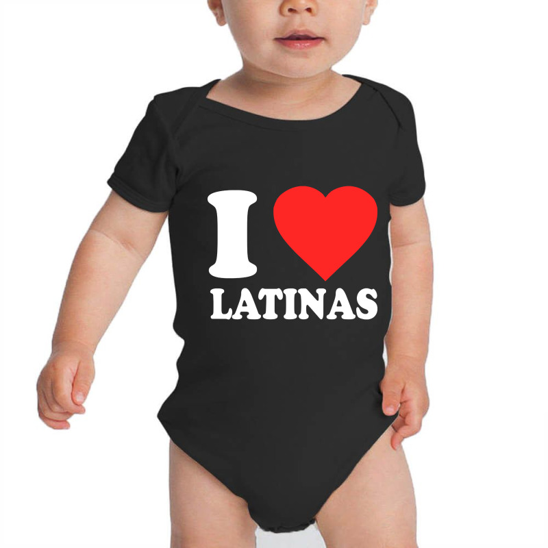 I Love Latinas Baby Bodysuit by bummercaught | Artistshot