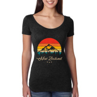 New Zealand Reminder New Zealand Souvenir Women's Triblend Scoop T-shirt | Artistshot