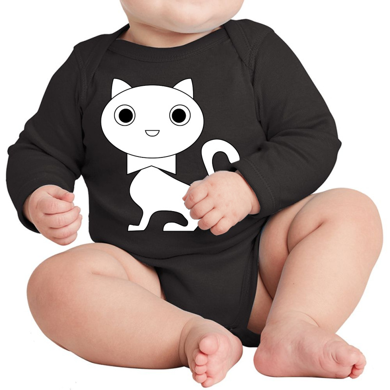 Cute Cat Kitties International Cat Day-traee Long Sleeve Baby Bodysuit by brumfieldportillo7vlpq8 | Artistshot