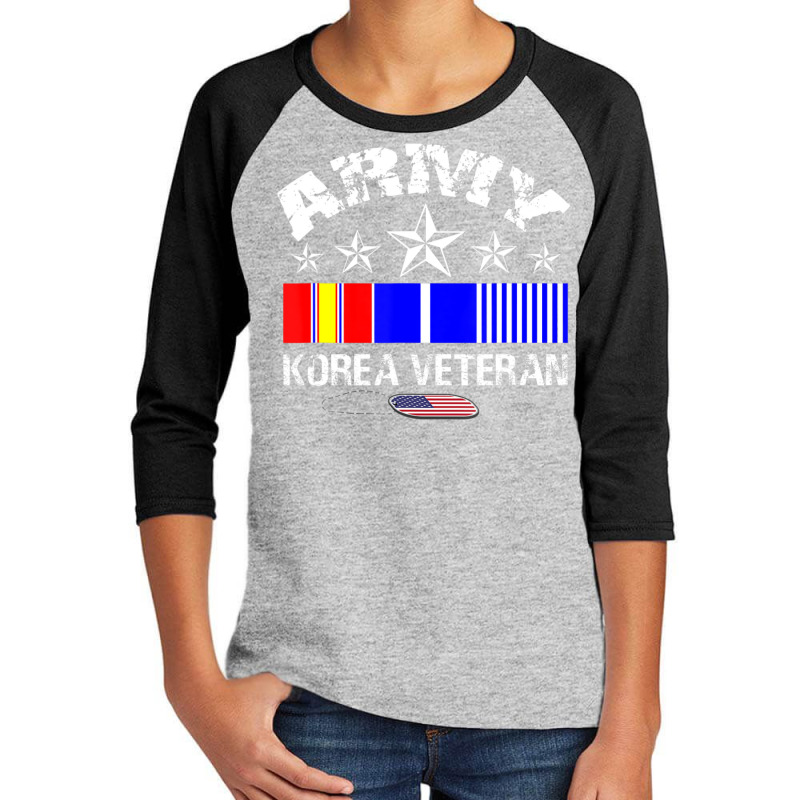 Army Korea Veteran For Veterans Youth 3/4 Sleeve | Artistshot