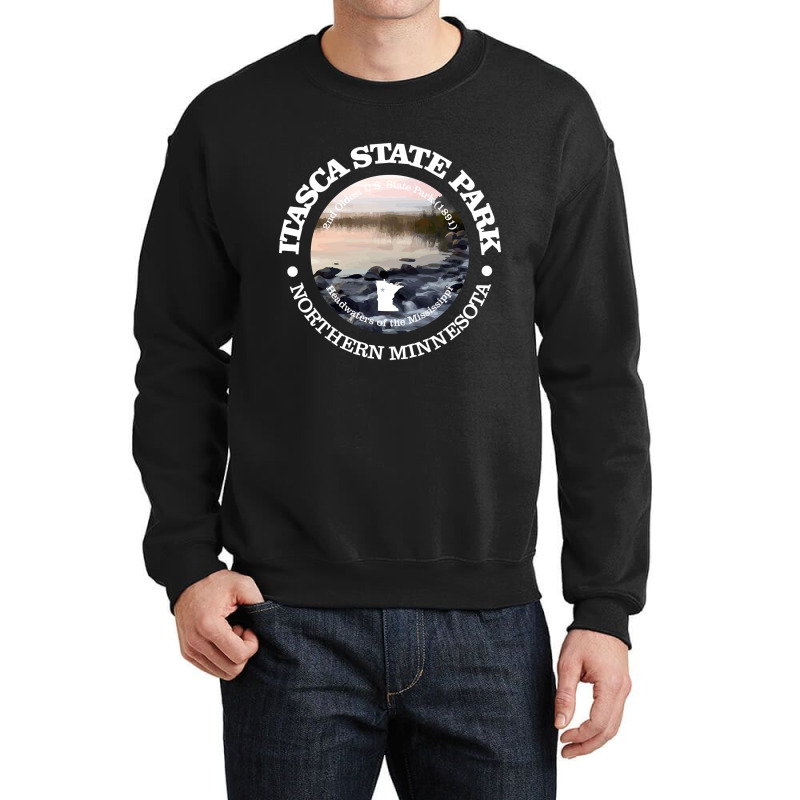 Itasca State Park Crewneck Sweatshirt by bummercaught | Artistshot