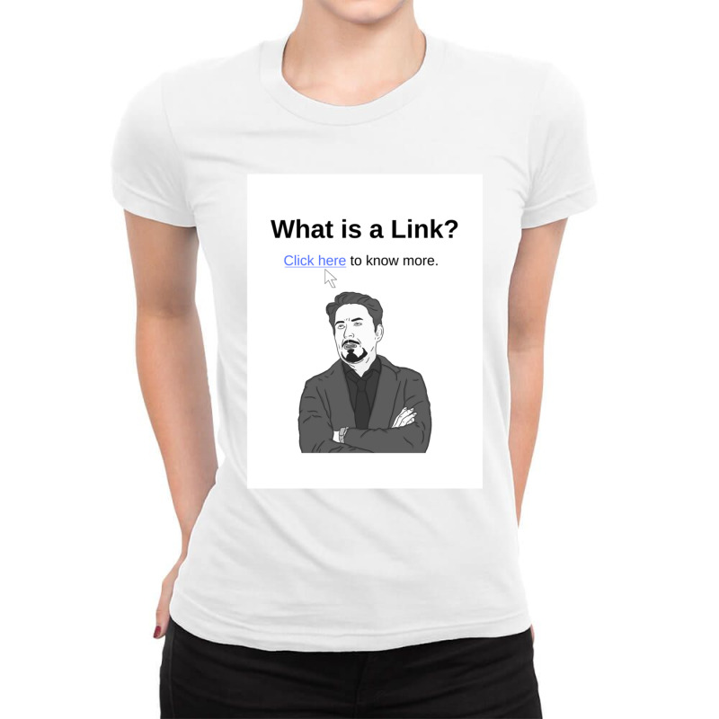 What Is A Link April Fools Day Squad Seo Marketing Team Ladies Fitted T-Shirt by LUCYICHARDS | Artistshot