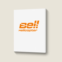 Bell Helicopters Textron Aerospace Portrait Canvas Print | Artistshot