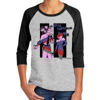 Colorful Noir Silhouettes Youth 3/4 Sleeve | Artistshot