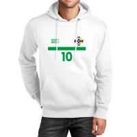 Northern Ireland National Football Team Soccer Retro Norn Iron Number Unisex Hoodie | Artistshot