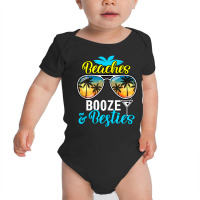 Girls Trip Women, Men Vegas Hawaii Beaches Booze And Besties Baby Bodysuit | Artistshot