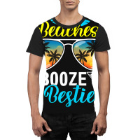 Girls Trip Women, Men Vegas Hawaii Beaches Booze And Besties Graphic T-shirt | Artistshot