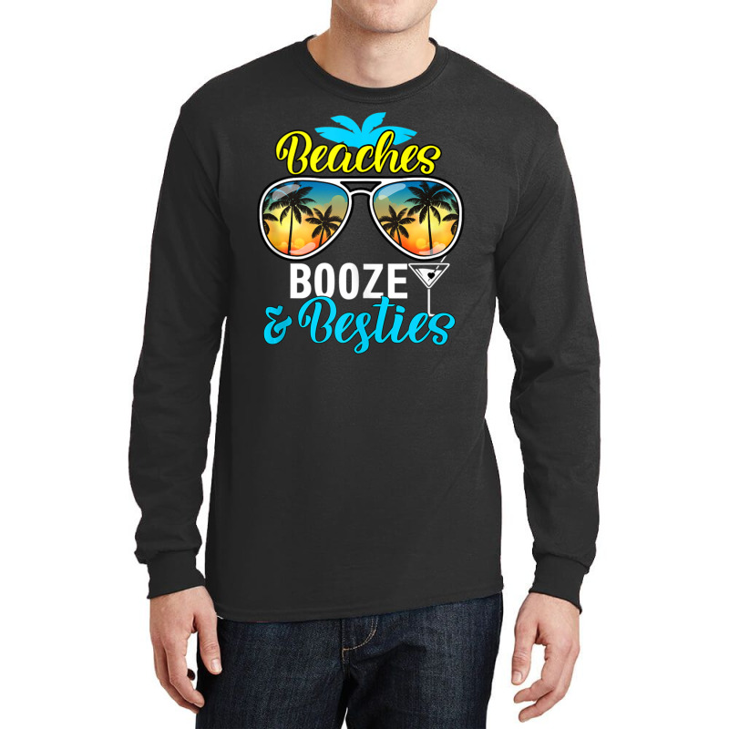 Girls Trip Women, Men Vegas Hawaii Beaches Booze And Besties Long Sleeve Shirts | Artistshot