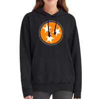 Tennessee Flag Stars Big Orange State Flag Knoxville Vintage Hoodie | Artistshot