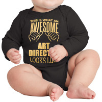 Art Director Long Sleeve Baby Bodysuit | Artistshot