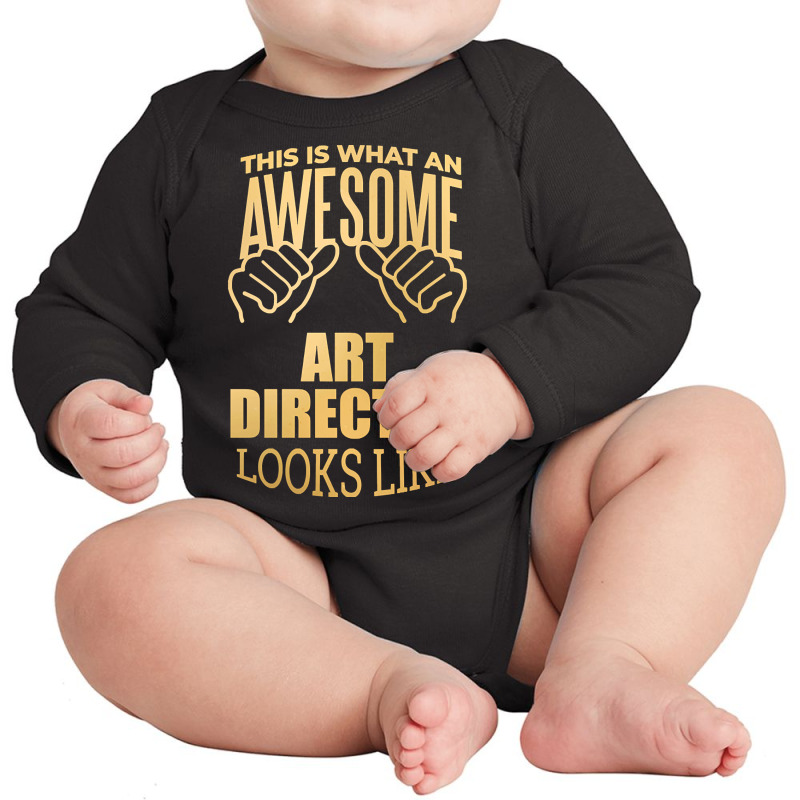 Art Director Long Sleeve Baby Bodysuit by Box Bingham | Artistshot