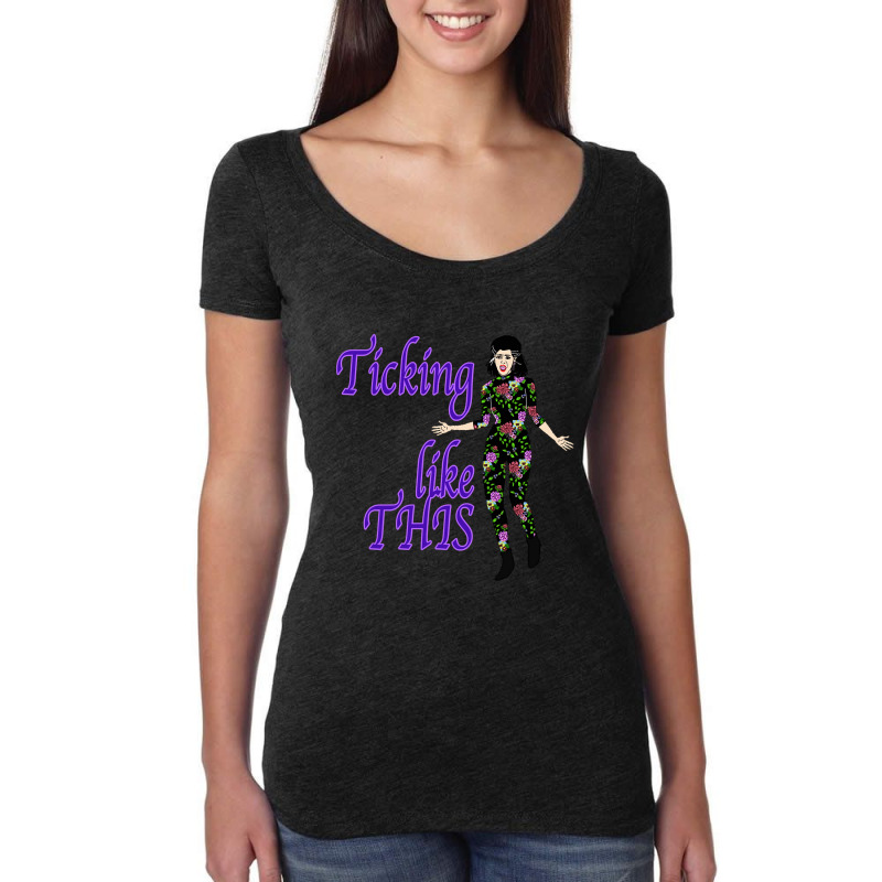 Ticking Like This Women's Triblend Scoop T-shirt by Brink Beaulah | Artistshot