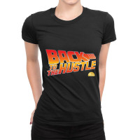 Hustle University - Back To The Hustle Ladies Fitted T-shirt | Artistshot