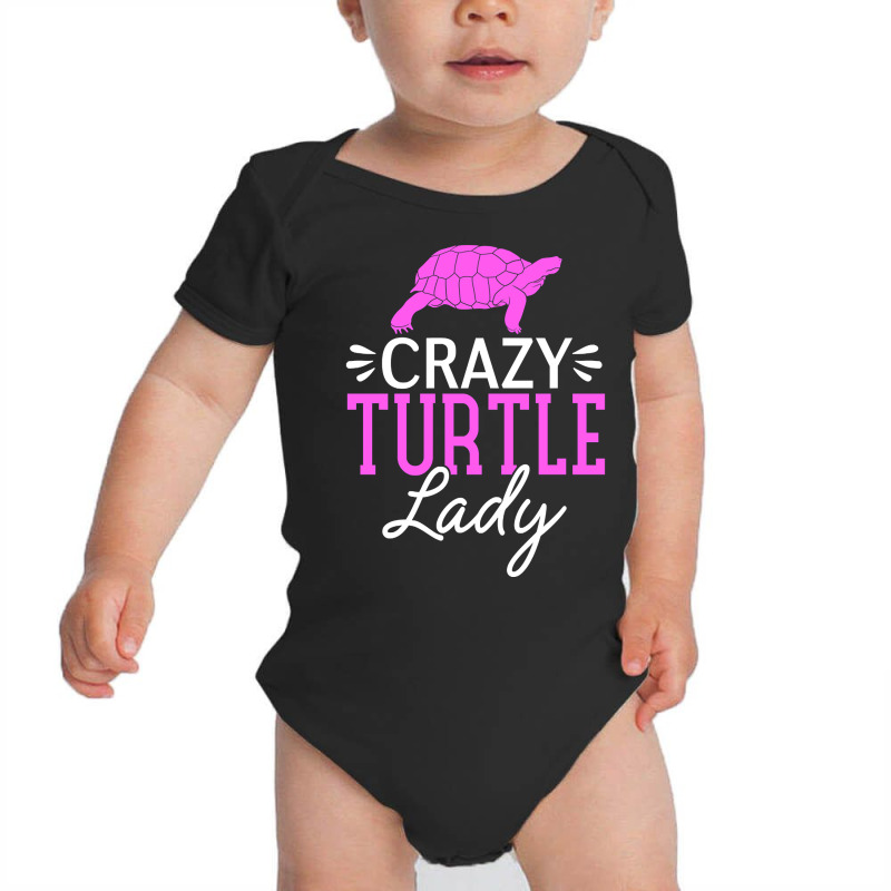 Crazy Turtle Lady Baby Bodysuit | Artistshot