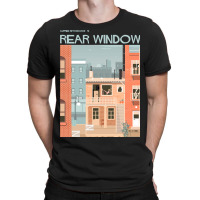 Alfred Hitchcock's Rear Window Illustration T-shirt | Artistshot