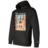 Alfred Hitchcock's Rear Window Illustration Champion Hoodie | Artistshot