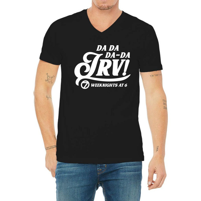 Irv Weinstein Buffalo News Anchor Channel 7 V-Neck Tee by OrvilleBudiao | Artistshot