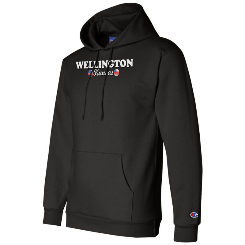 Wellington Kansas Champion Hoodie | Artistshot