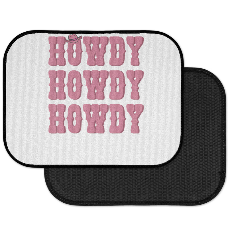 Howdy Rodeo Western Country Southern Rear Car Mat | Artistshot