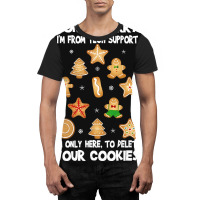 Funny Christmas Tech Support Don't Worry I M From Tech Support I'm Onl Graphic T-shirt | Artistshot