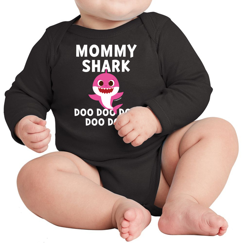 Pinkfong Mommy Shark Official Sweatshirt Long Sleeve Baby Bodysuit by WarrenERand | Artistshot