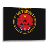 Mens Vietnam Veteran War Vet Soldier American Metal Print Horizontal | Artistshot