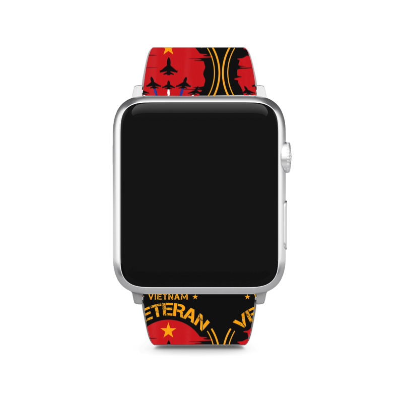 Mens Vietnam Veteran War Vet Soldier American Apple Watch Band | Artistshot