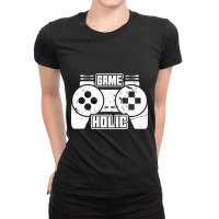 Game Holic Controller Do Not Disturb Ladies Fitted T-shirt | Artistshot