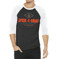 Spook A Rama Coney Island New York 3/4 Sleeve Shirt | Artistshot