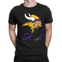 Skol Nordic Vikings Warrior Helmet Horn T-shirt | Artistshot