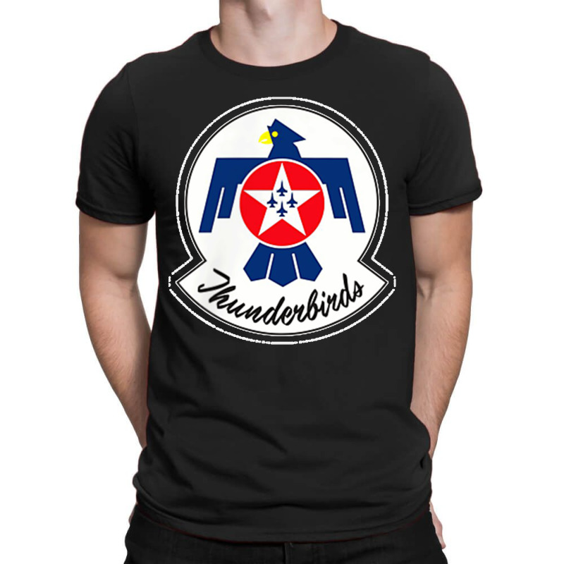 Proud Us Air Force Thunderbird Veteran Vintage Usa Flag Mens T-shirt | Artistshot