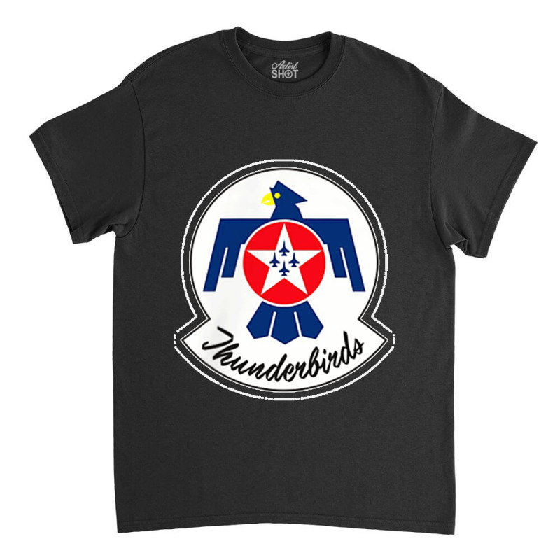 Proud Us Air Force Thunderbird Veteran Vintage Usa Flag Mens Classic T-shirt | Artistshot