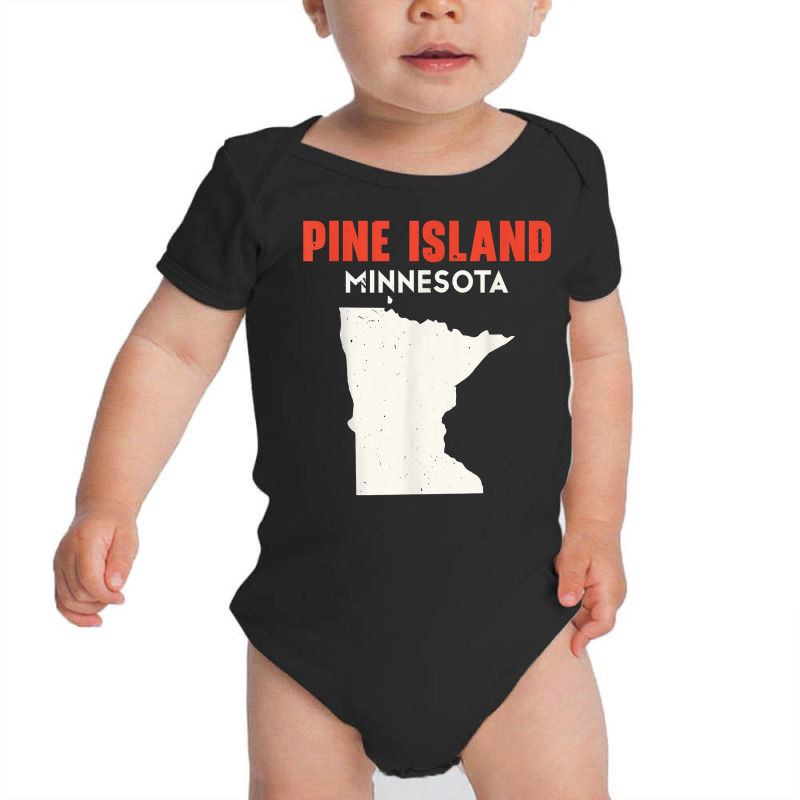 Pine Island Minnesota Usa State America Travel Minnesotan T Shirt Baby Bodysuit by meritzjla | Artistshot